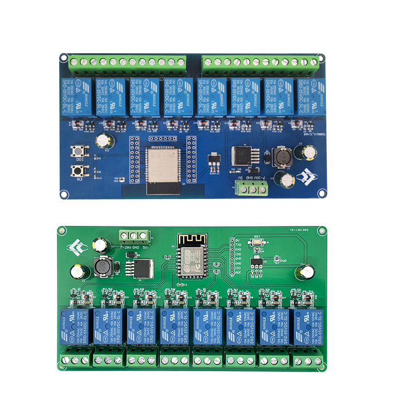 Relay 8 Channel Board - Modulo Relè WIFI a 8 Canali