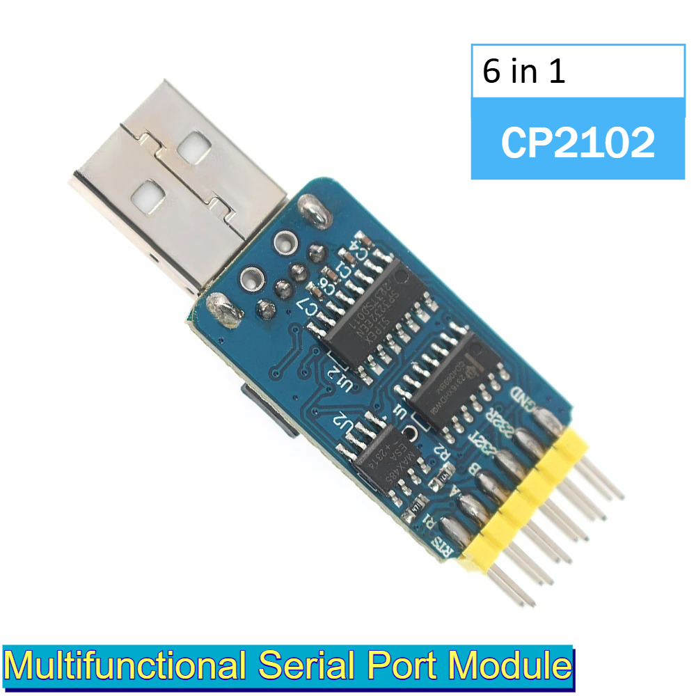 Level Shifter 3.3V - Adattatore seriale USB 6 in 1