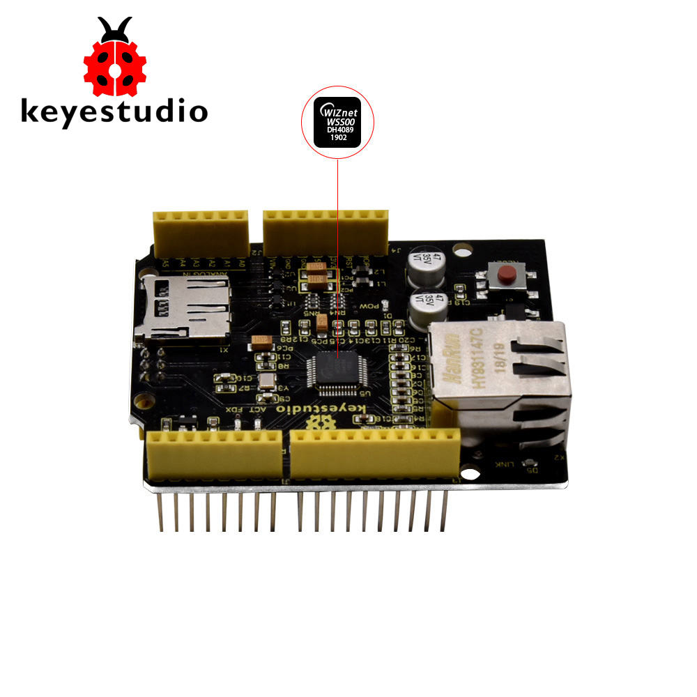 Ethernet Module W5500 - Scheda di espansione di controllo Ethernet