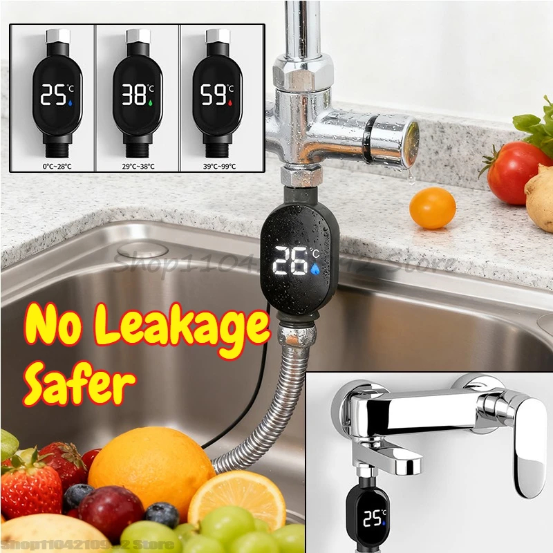 Home Automation Industry - Display a LED per bagno nero