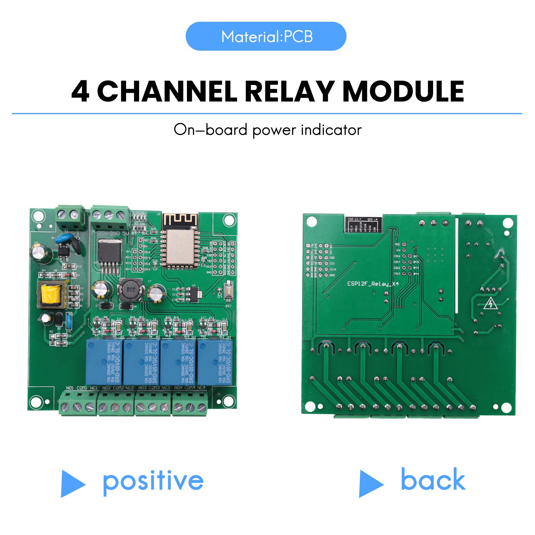 Relay 8 Channel Board - SCLS ESP8266 Modulo relè WIFI wireless