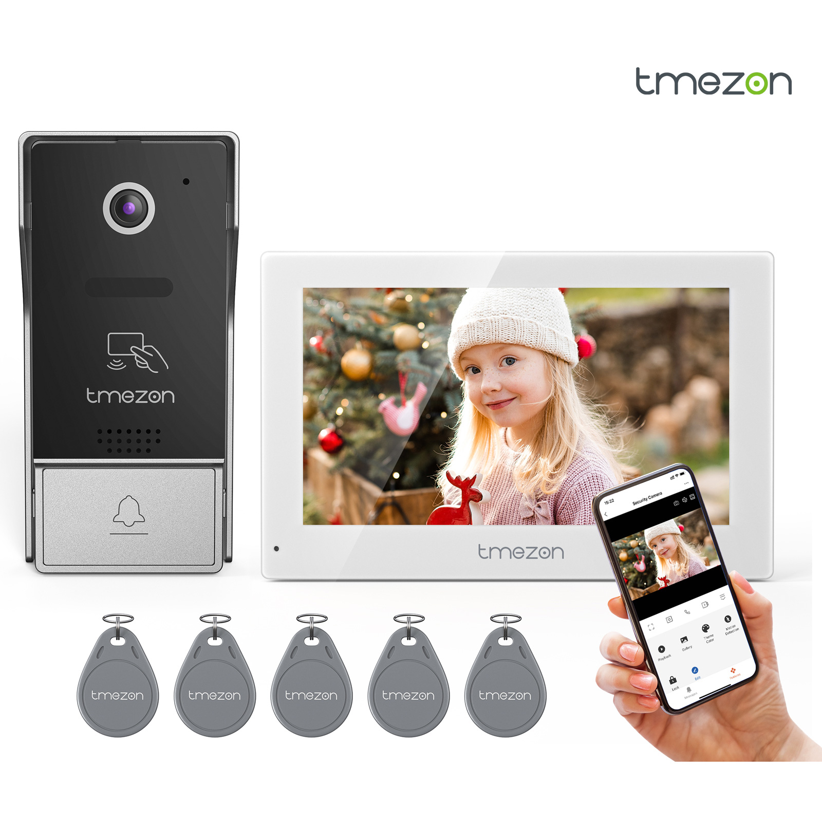 Smart Doorbell Wired - Sistema citofonico videocitofonico intelligente Tuya 1080P
