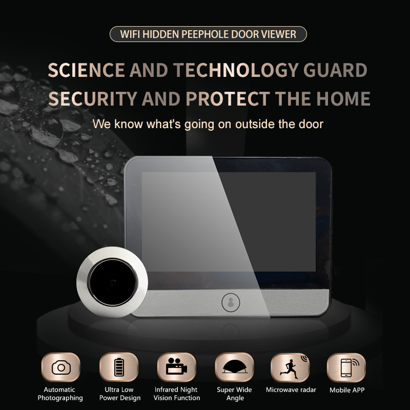 Smart Doorbell Wired - Smart tuya APP protezione di sicurezza