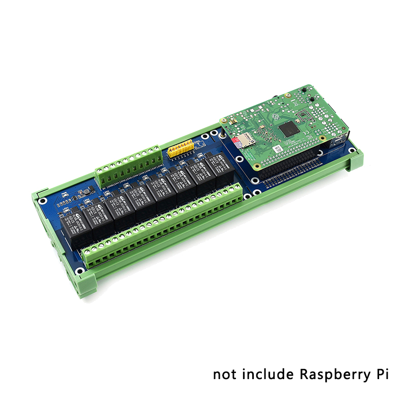 Relay 8 Channel Board - Raspberry Pi 5 / 4B scheda