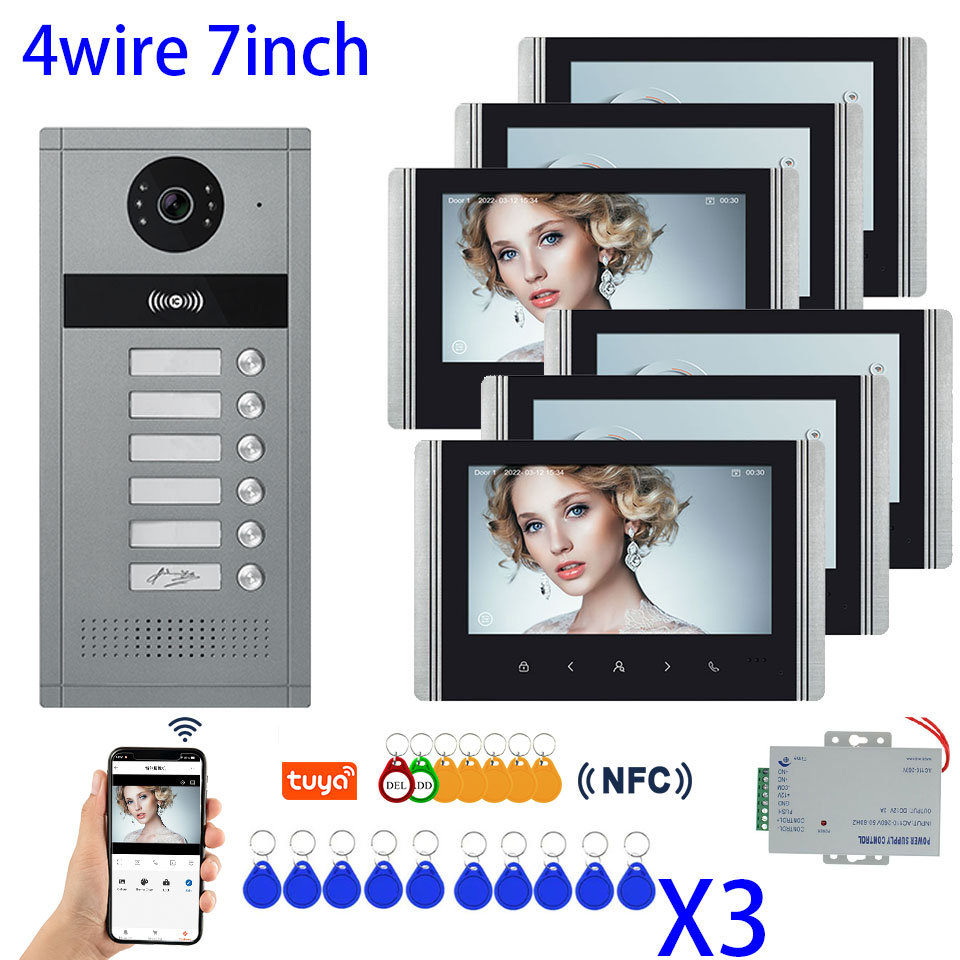 Smart Doorbell Wired - Videocitofono intelligente Tuya 1080P per sistema