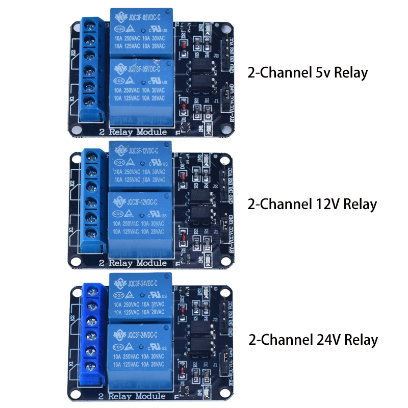 Modulo relè a 1, 2, 4, 6, 8 ca - Relay 8 Channel Board recensione e prezzo