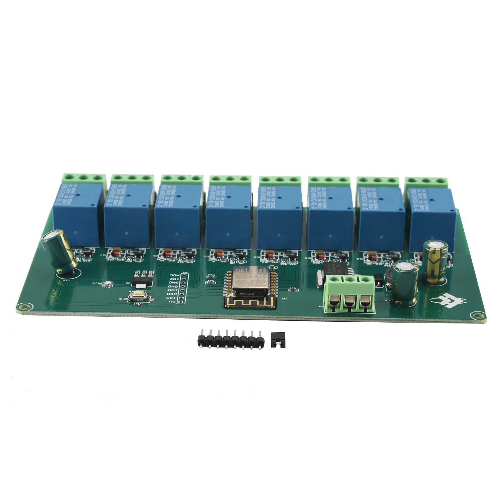 (ABDH) Modulo Relè WiFi a 8 Ca - Relay 8 Channel Board recensione e prezzo