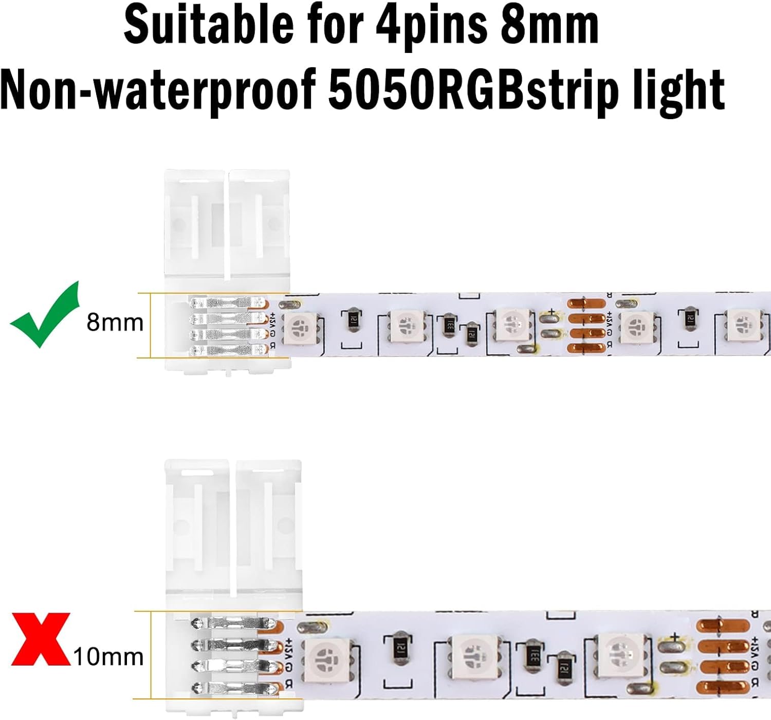 Connettore Senza Saldatura a 4 - Rgb Led Matrix 8X8 recensione e prezzo