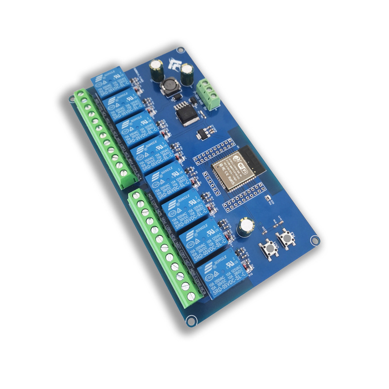 Scheda di sviluppo ESP32 DC5-3 - Relay 8 Channel Board recensione e prezzo
