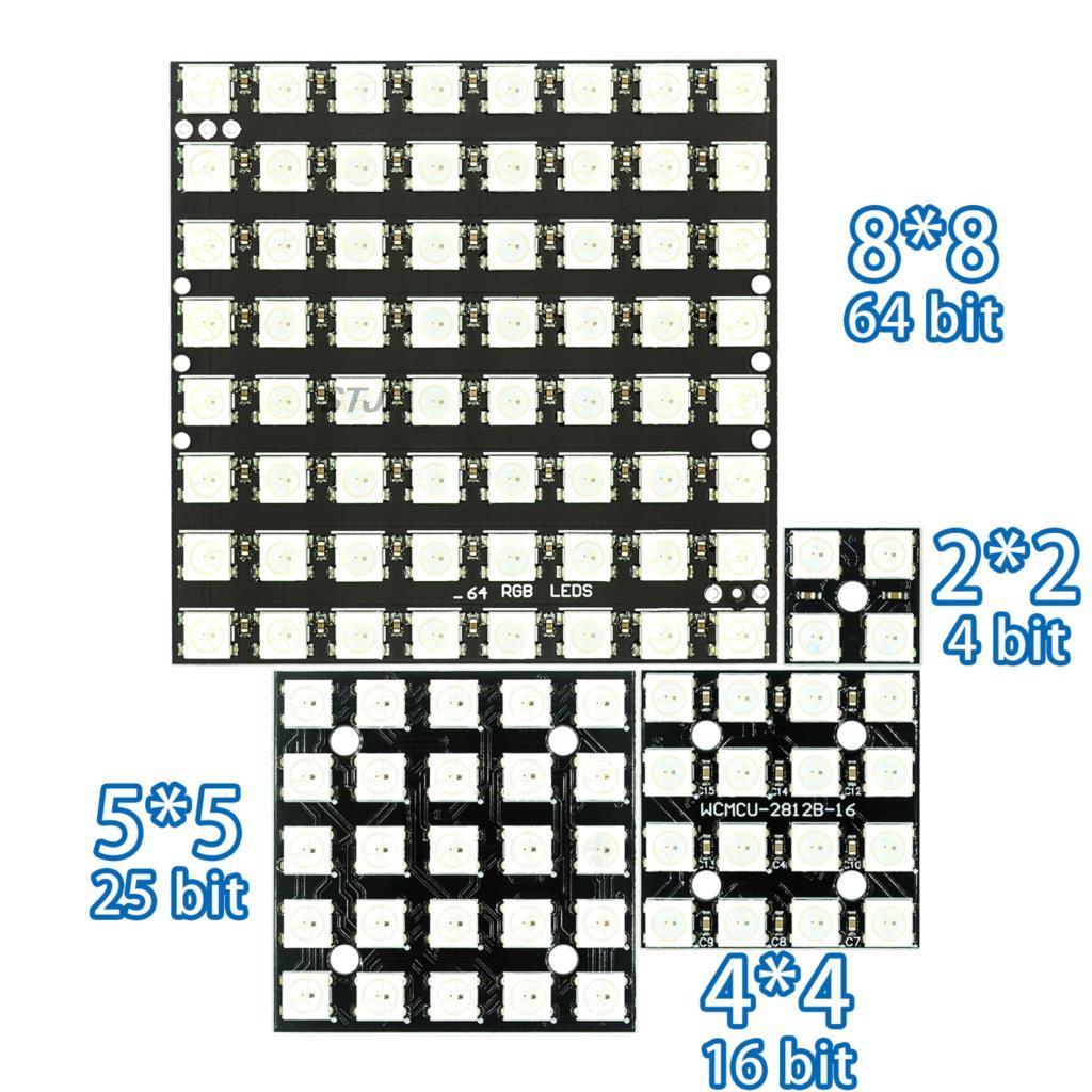 WS2812 LED 5050 RGB 8x8 4 16 2 - Rgb Led Matrix 8X8 recensione e prezzo