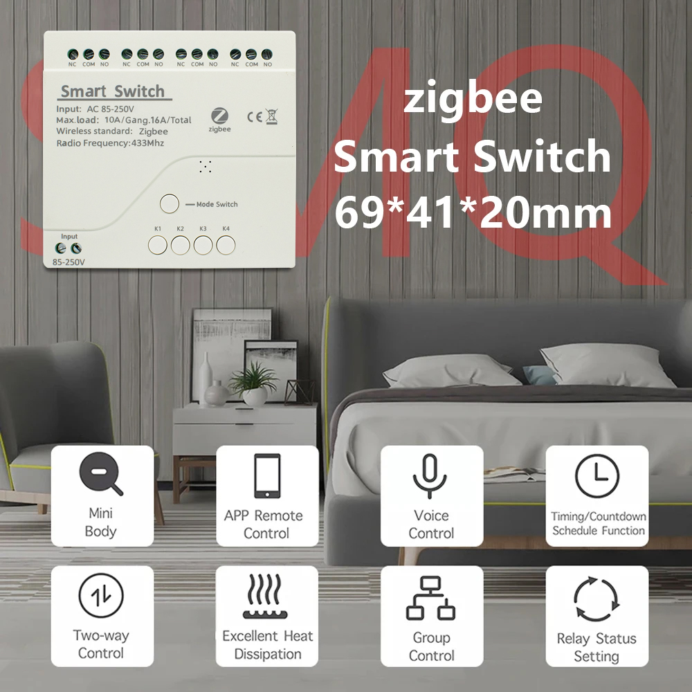 Zigbee Smart Switch Modulo Rel - Home Automation Ideas recensione e prezzo