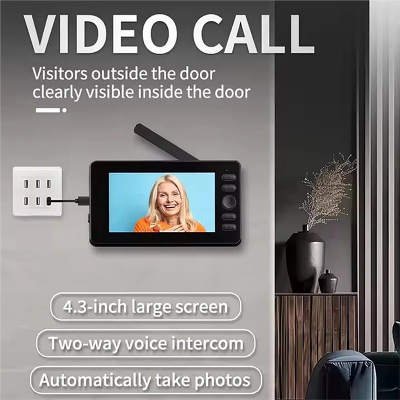 T81C! Campanello Video Wireles - Smart Doorbell Wired recensione e prezzo